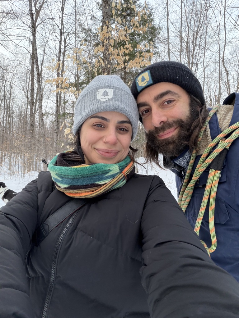 Ken and Emily in Burlington, Vermont